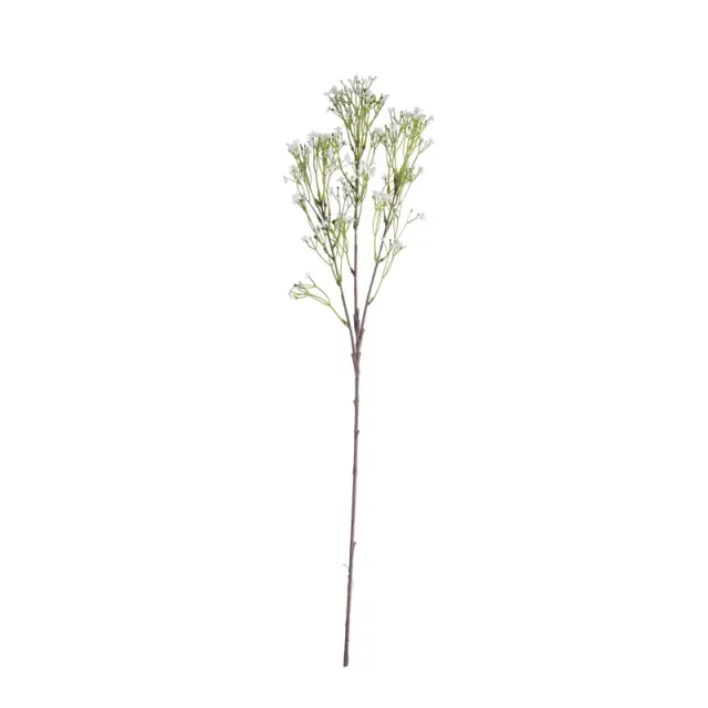Άνθη ροδακινιάς κλαδί τεχνητό, λευκό, 32cm