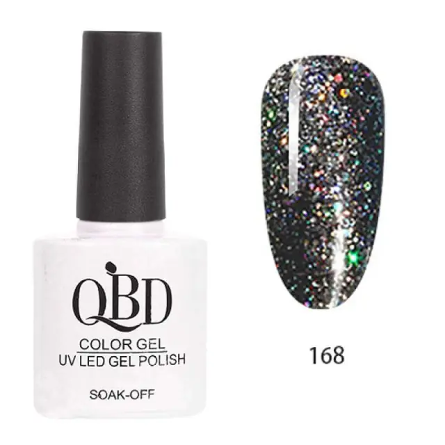 QBD Ημιμόνιμο βερνίκι color Gel Uv/Led Gel Polish 168