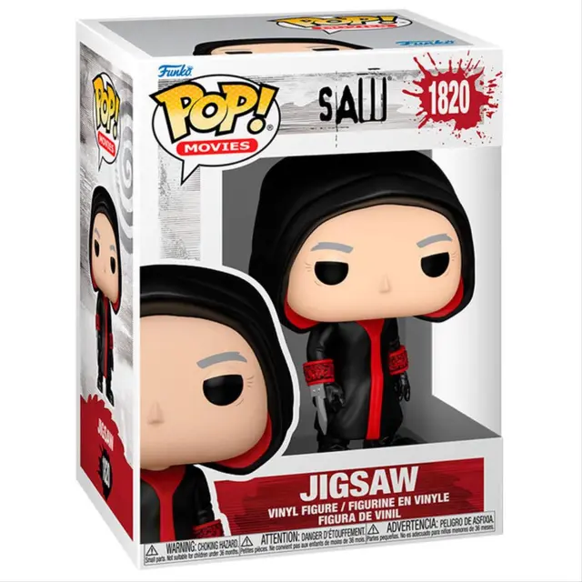 Funko POP! Movies SAW Jigsaw Killer #1820 Συλλεκτική Φιγούρα Βινυλίου 9,9cm