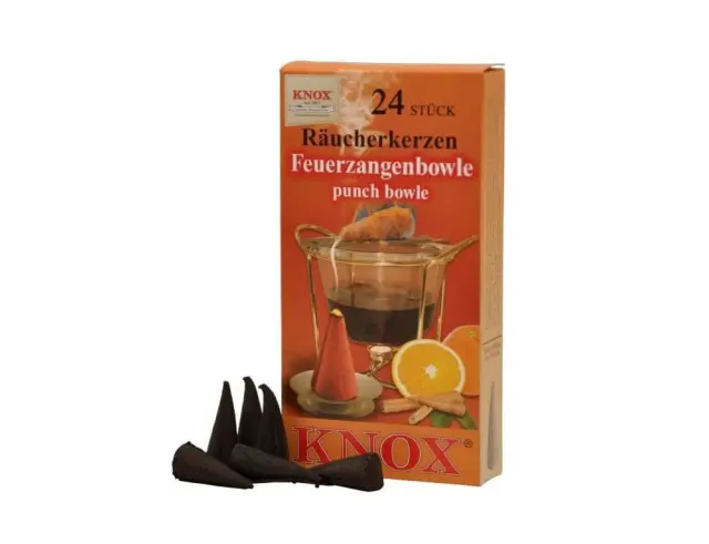 Αρωματικοί Κώνοι Knox με άρωμα Punch Bowl - 24 τεμάχια 10023134 2