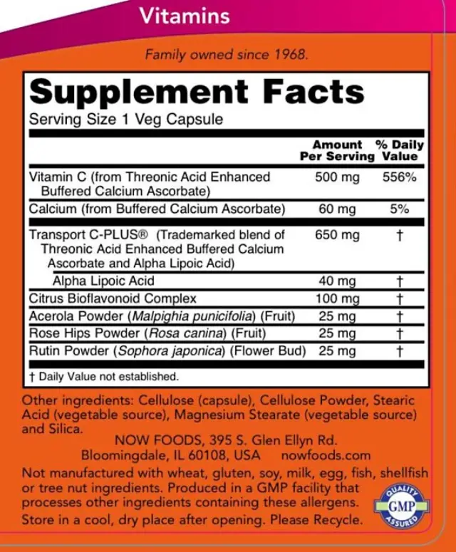 Now Foods AlphaSorb-C™ 500 2
