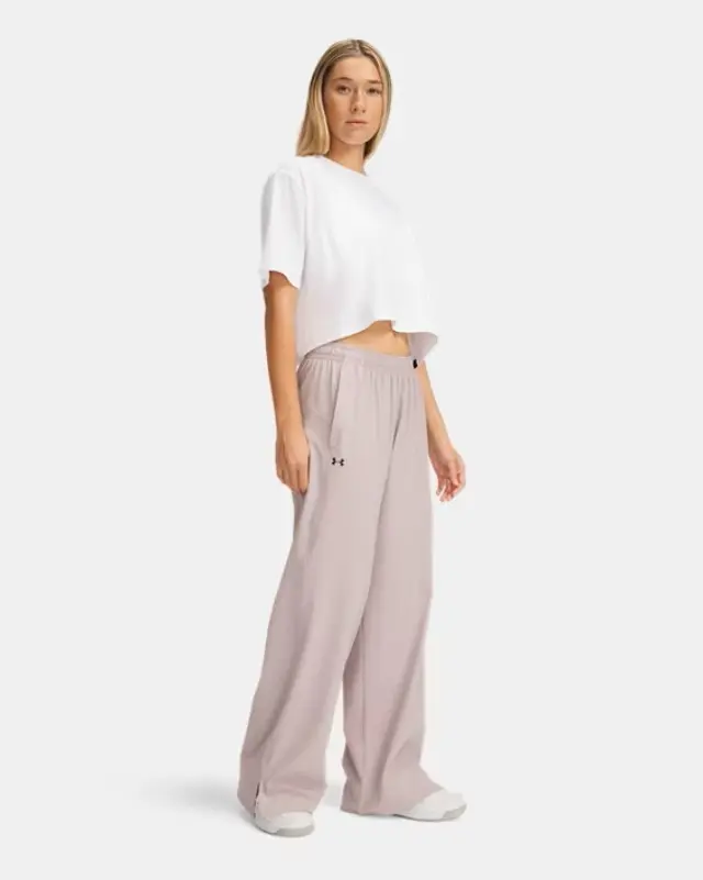 Under Armour Rival Wide Leg Pant 1386453-009 - M