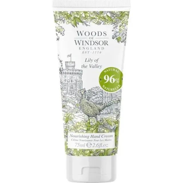 WOODS OF WINDSOR Nourishing Hand & Nail Cream Lily of the Valley Θρεπτική Κρέμα χεριών και νυχιών 100ml