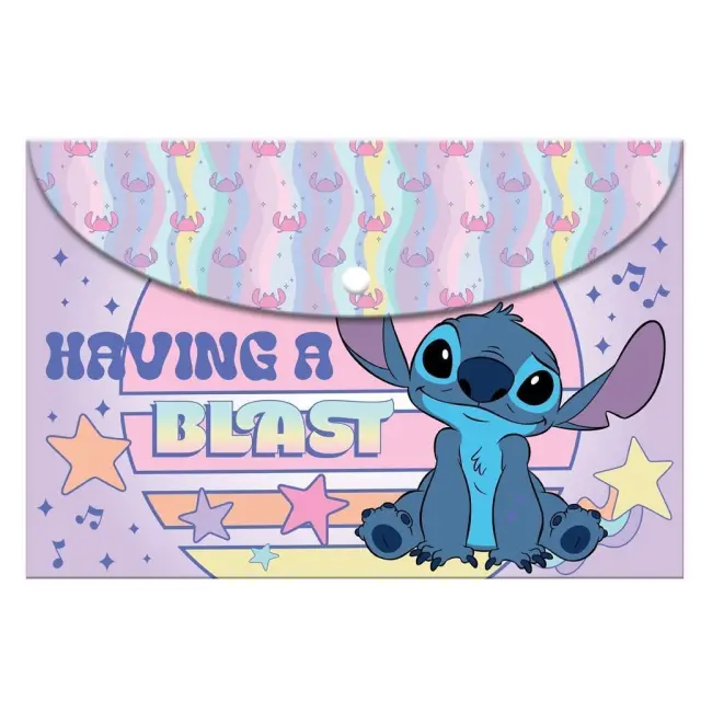 Must Φάκελος Κουμπί Α4 Lilo & Stitch/ 0564912 (Must)