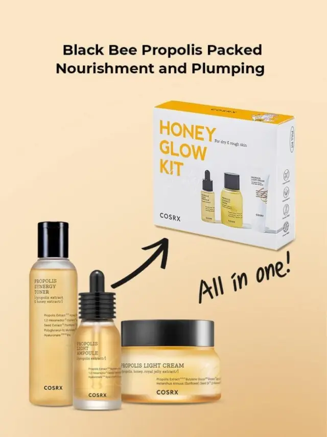 COSRX Honey Glow kit -Κιτ λάμψης και ενυδάτωσης 2