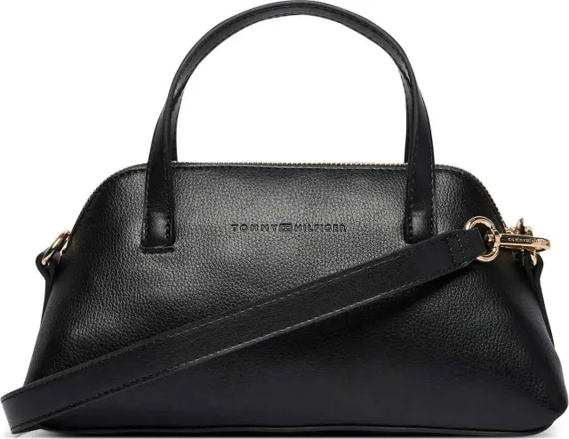 Tommy Hilfiger Γυναικεία Μικρή Τσάντα Th Buckle Mini Tote Μαύρο 2