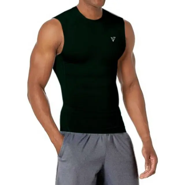 Magnetic North Compression Sleeveless (50032-Black) - Μαύρο - S