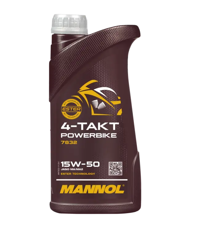 Λάδι Κινητήρα MANNOL 4-Takt Powerbike 15W-50 1L