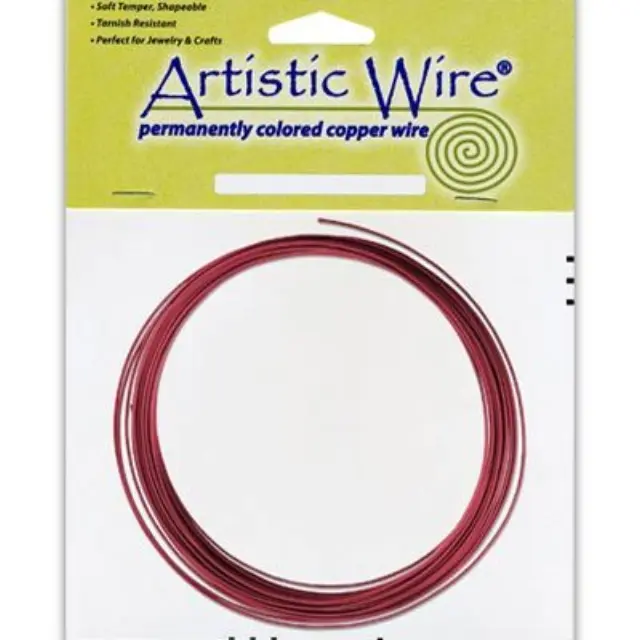 Σύρμα Artistic Wire - Ø1.63mm - Red - 3.05m