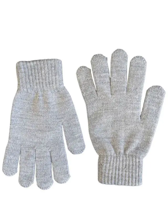 Bodytalk Accessoriesco Gloves Grey 1242-972668 2