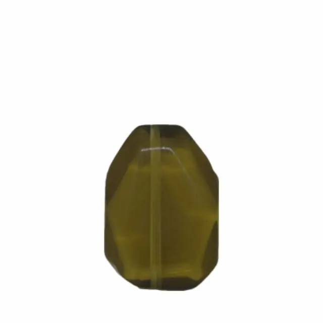 Τοπάζι Σκούρο Πρισματικό Flat Nugget 25x18mm - 1τεμ