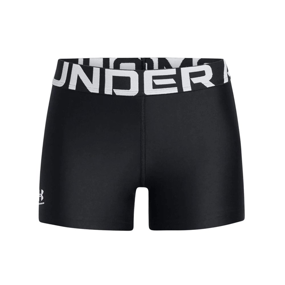 Under Armour Girl's HeatGear Shorty Short Μαύρο 1390070-001 (Under Armour) - Large