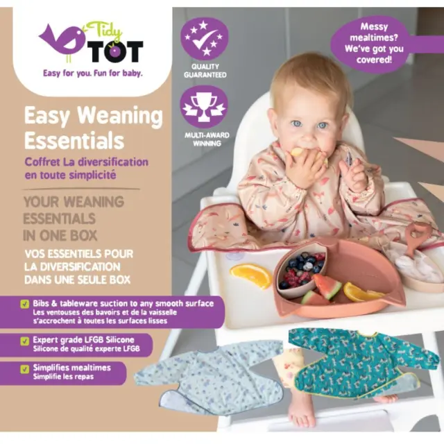Σετ Easy Weaning Essentials Cover & Catch Fox - Tidy Tot 3