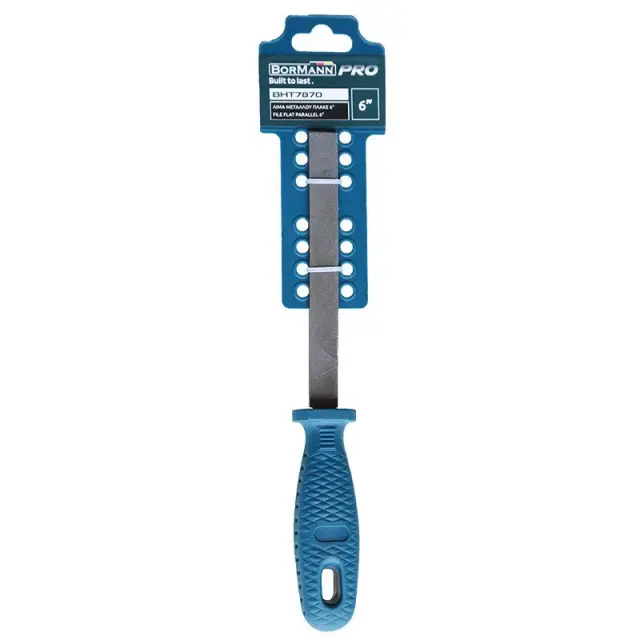 Bormann Pro BHT7870 - Λίμα μετάλλου πλακέ 6" (056072)