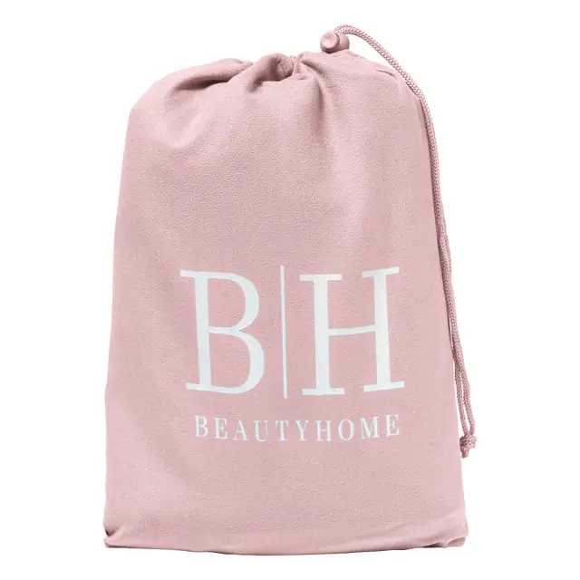 Beauty Home Μπουρνούζι με κουκούλα Mojo Art 3473 Ροζ S 2