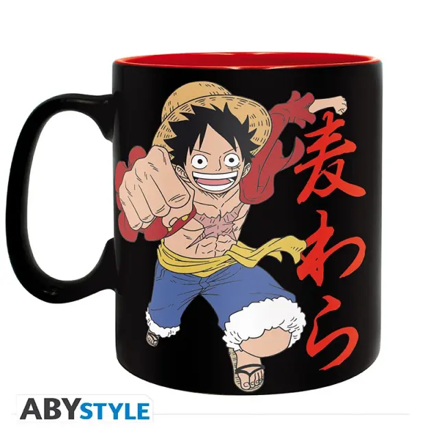 ONE PIECE - Mug - 460 ml - Luffy + Skull 3