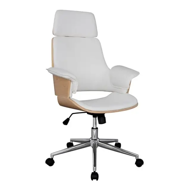 Καρέκλα γραφείου διευθυντική Superior Pro SONAMA-άσπρη 67x66x120 cm