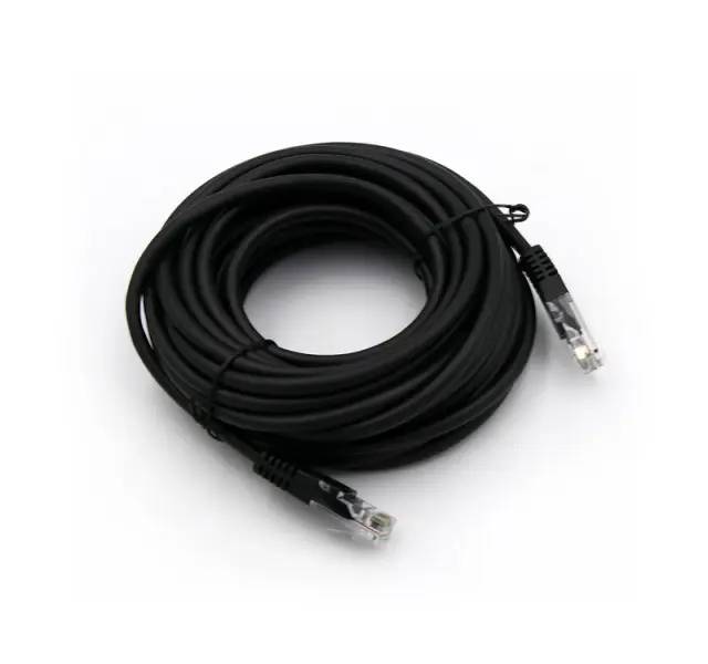 ΚΑΛΩΔΙΟ UTP Cat5e ΧΑΛΚΟΥ(CU) 4x2x7*0.16mm 7m PRO ΜΑΥΡΟ