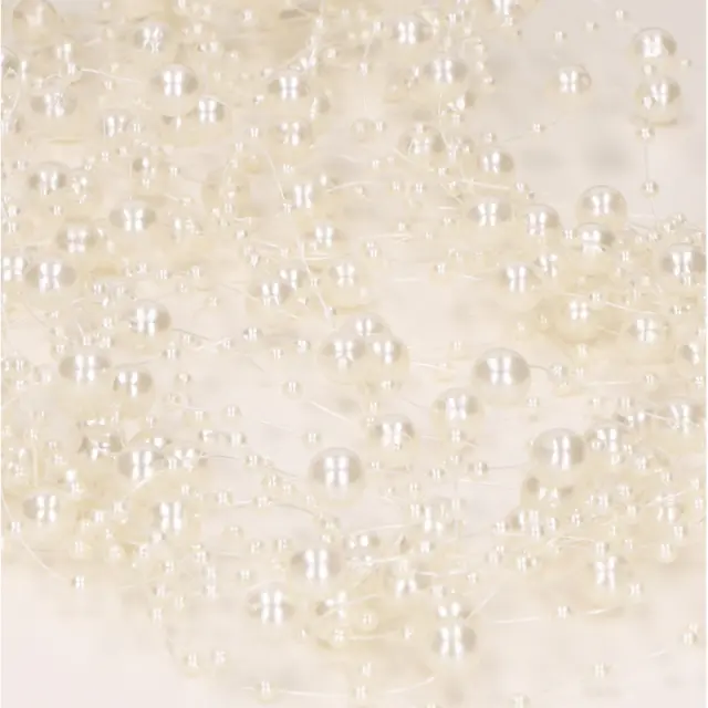 Αλυσίδα με πέρλες ivory, 1.3m 2