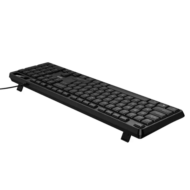 Ενσύρματο Πληκτρολόγιο Hoco GM60 Cool 104 Πλήκτρα Splash Proof με USB-A Καλώδιο 1.45m Μαύρο 3