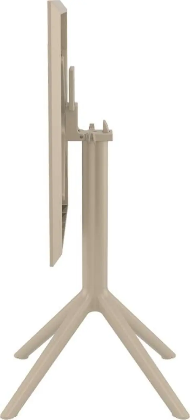 Τραπέζι Πτυσσόμενο SKY Dove Grey PP 60x60x74cm 3