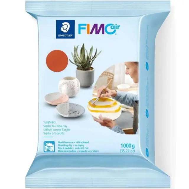 Πηλός Αυτοξηραινόμενος Staedtler FIMO Air Basic - Terracotta - 1Kg