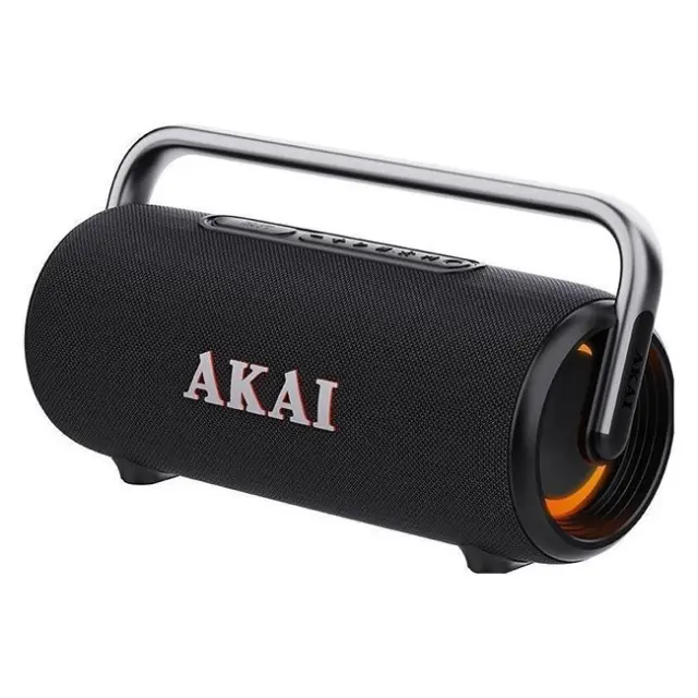 AKAI Portable Speaker ABTSW-75 BT 60W RMS IPX5 TWS RGB USB/Powerbank 4800mAh (ABTSW-75) 2