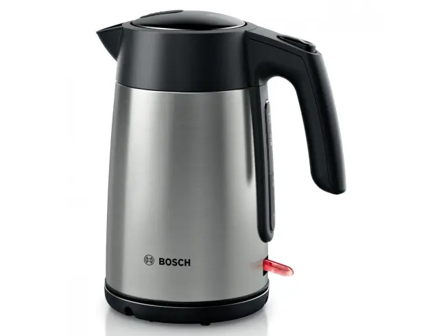 Βραστήρας Bosch με χωρητικότητα 1.7L και ισχύ 2400W - Inox/Black TWK7L460 2