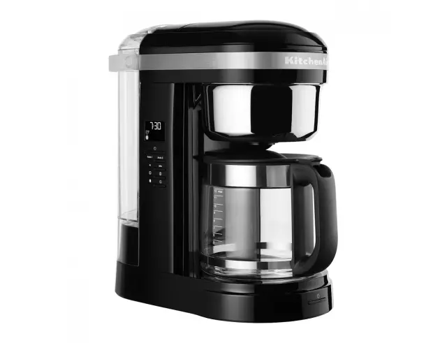 Καφετιέρα Φίλτρου KitchenAid Drip Coffee 5KCM1209EOB με αυτόματο προγραμματισμό, ισχύ 1100W και χωρητικότητα 1.7L - Onyx Black5KCM1209EOB