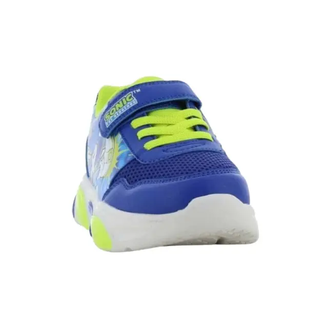 Modum Παιδικά Sneakers Sonic με Σκρατς και Φωτάκια Μπλέ 2