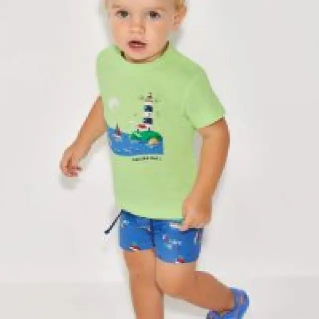 Baby 6 μηνών έως 4 ετών Σετ 2 μαγιό σταμπωτά ωκεανός - 12M 2