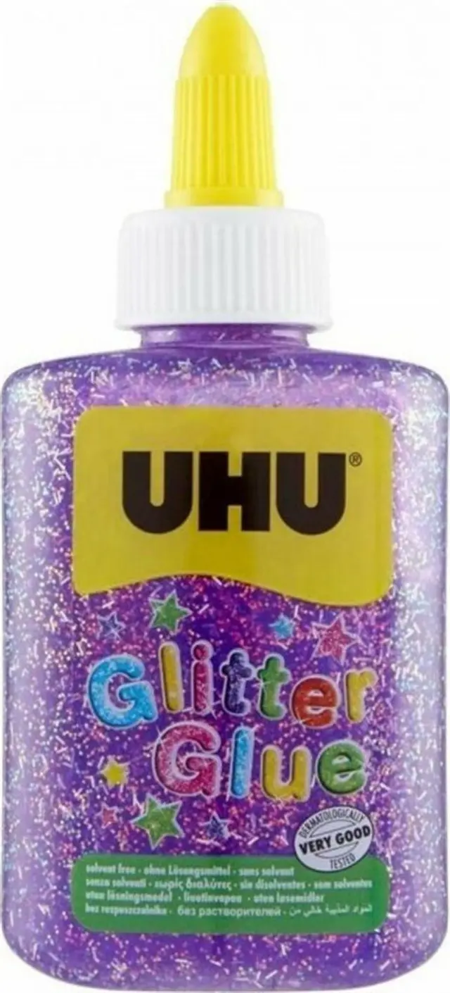 UHU Glitter Glue Χρυσόκολλα 90ml Μωβ/ 49996 (UHU)