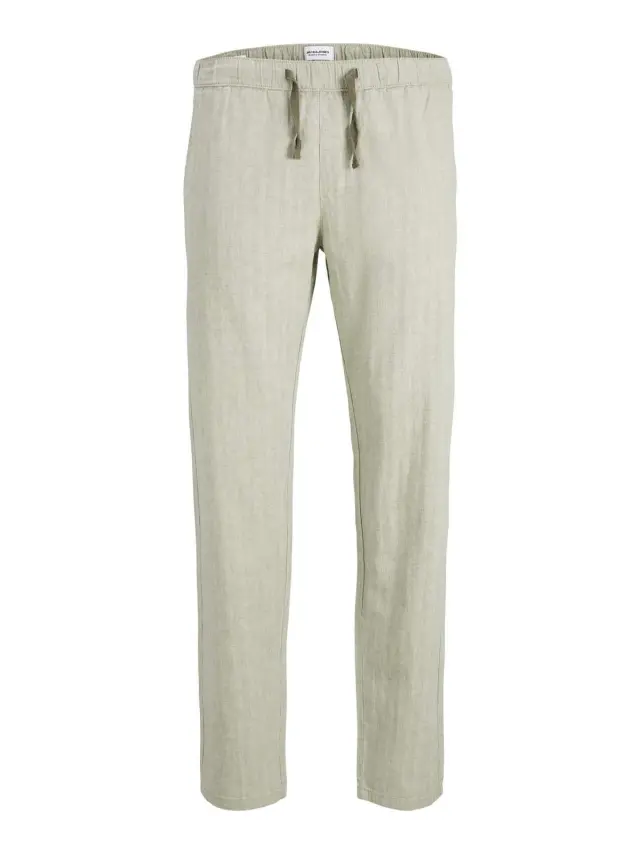 JPSTKANE JJPAROS LINEN JOGGER AKM Dusty Olive - M
