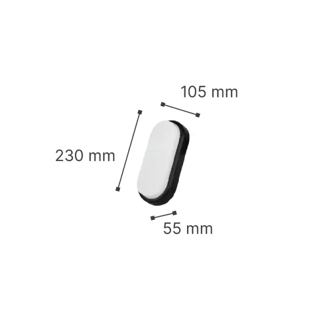 it-Lighting Echo LED 15W 3CCT Outdoor Wall Lamp White D:23cmx10.5cm (80202920) 2