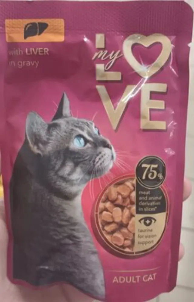 My Love Adult Σε Σάλτσα 85gr Συκώτι