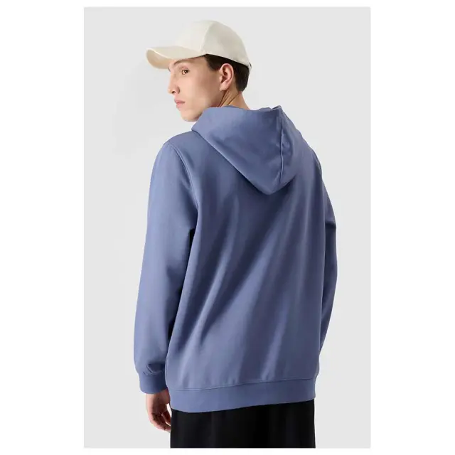 4F Men's Non-zip Hooded Sweatshirt - Blue 4FWMM00TSWSM1766-32S - 2XL 2