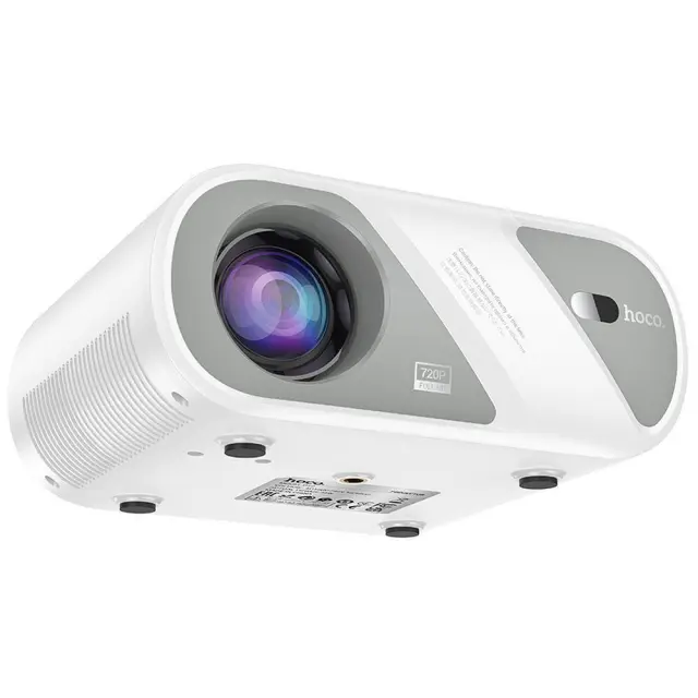 Hoco Mini Projector Λάμπας LED με WiFi Λευκός DT1 2