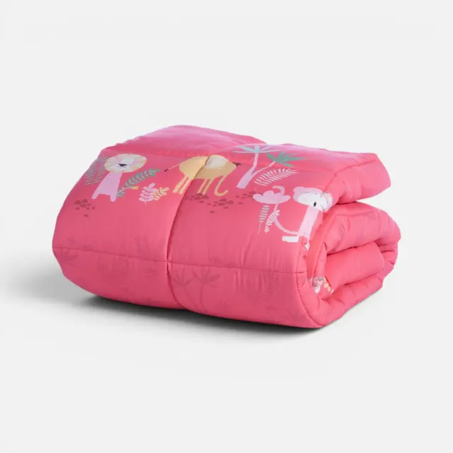 Πάπλωμα Παιδικό Μονό Wild & Sweet 160x220 Nef Nef Homeware, ΕΞΩΤΕΡΙΚΑ:100% ΜΙΚΡ.-ΕΣΩΤΕΡΙΚΑ:100% ΠΟΛ. - CORAL (040993)