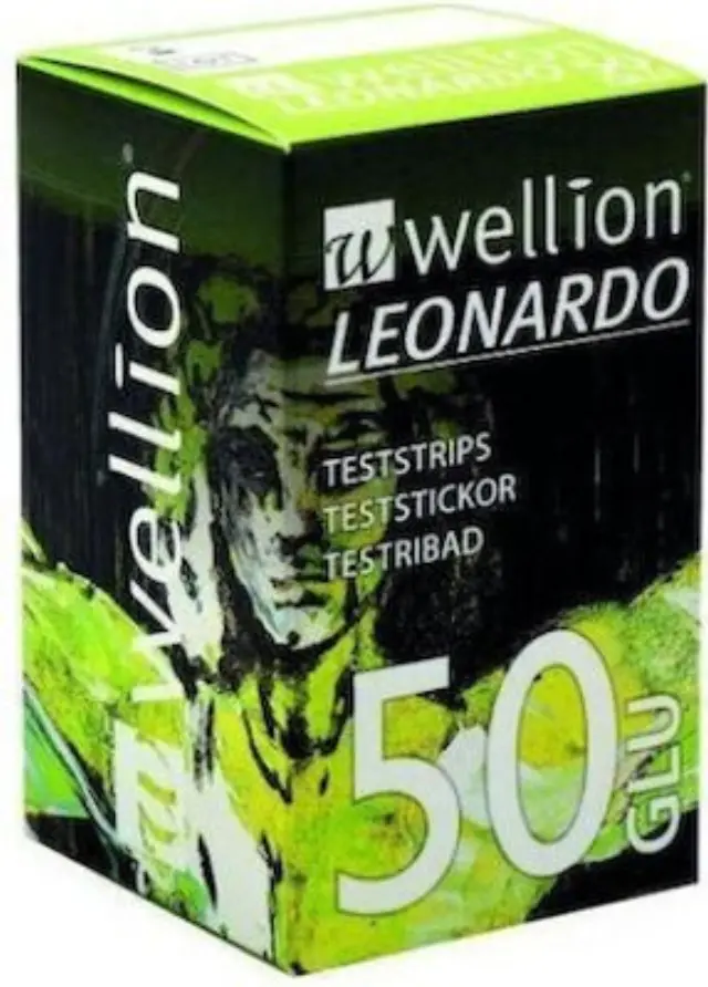 Wellion Leonardo Ταινίες Μέτρησης Σακχάρου 50τμχ