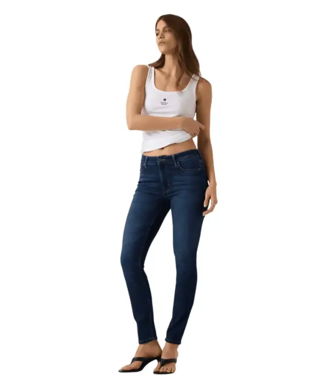 Guess - Γυναικείο Παντελόνι Τζιν Skinny G05 W5YA92D7042-ISND Μπλε 2