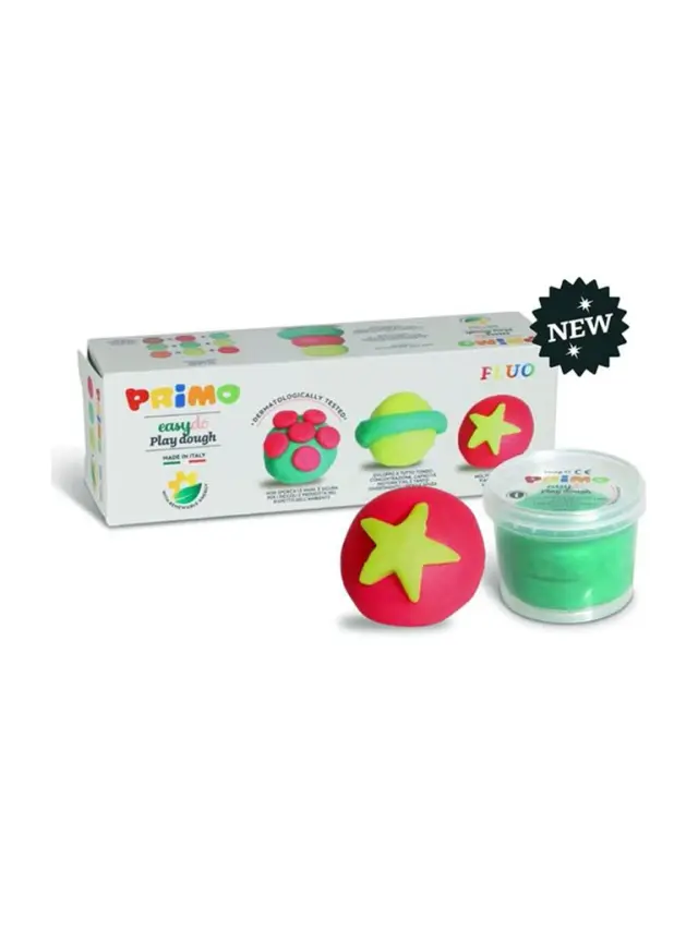 Primo Πλαστοζυμαράκια Σετ 3 Pastel Χρώματα Των 100gr/ 8006919012990 (Primo)