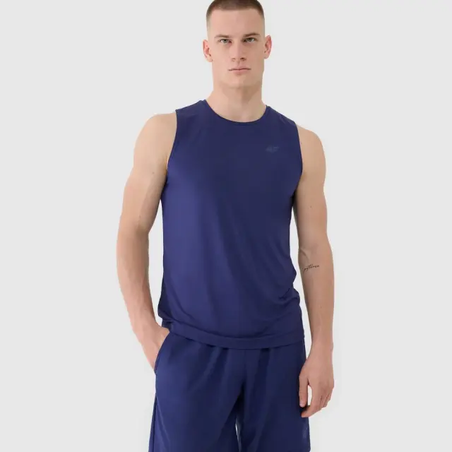 4F Sleeveless Navy 4FWSS25TFSLM460-30 - L