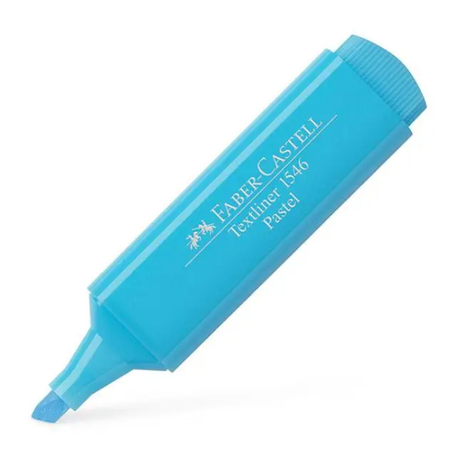 Μαρκαδόρος Υπογράμμισης Faber Castell 1546 Παστέλ Σιέλ 154657