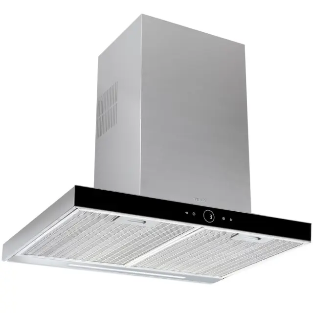 Απορροφητήρας Καμινάδα Τοίχου TEKA EcoPower 3+1 Ταχύτητες 701m3/h 60cm DLH 686 T Ασημί/Μαύρο