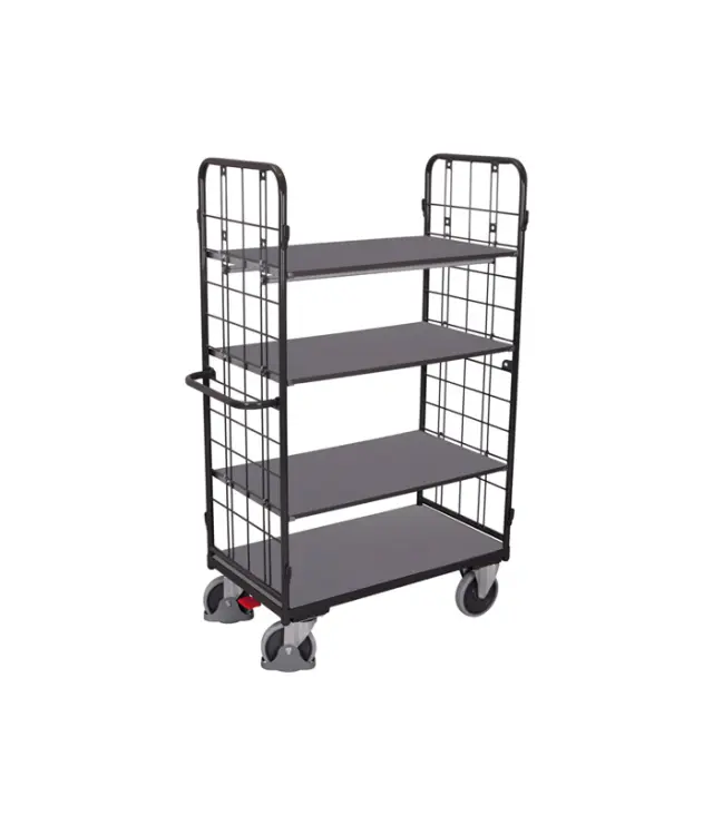 Variofit sw-600.236/AG Τρόλεϊ Μεταφοράς 4 Επιπέδων για Φορτίο Βάρους ως 500kg
