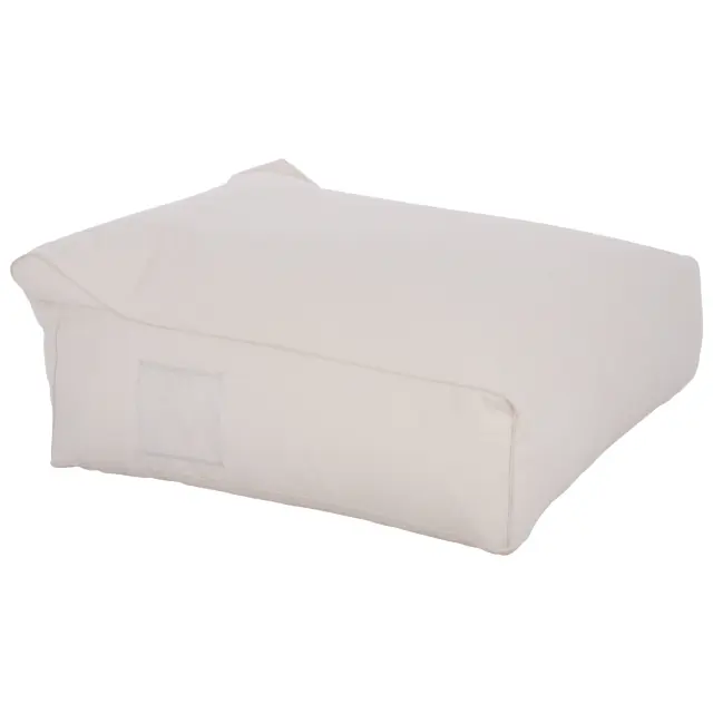 ΠΟΥΦ YAMIN 2ΑΤΟΜΩΝ ΜΕ TEXTILENE 600gr/m2 2X1 ΛΕΥΚΟ FB95773.11 140x140x40-60Υεκ. 3