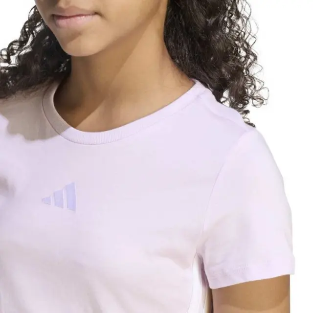 ADIDAS T-SHIRT ΚΟΡΙΤΣΙ JG 3S BABY ΛΙΛΑ JZ1213 - 14-15 χρονών 3