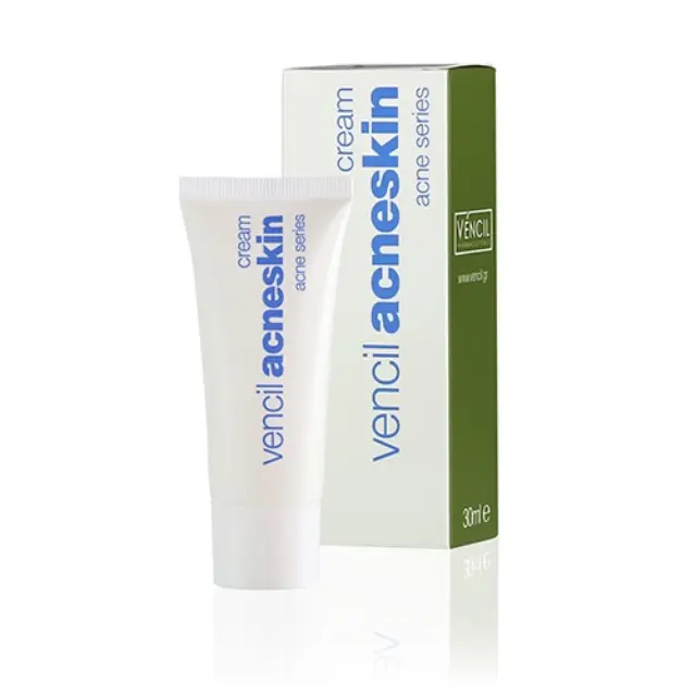 Vencil Acneskin Cream Κρέμα για Λιπαρά + Ακνεϊκά Δέρματα 30ml