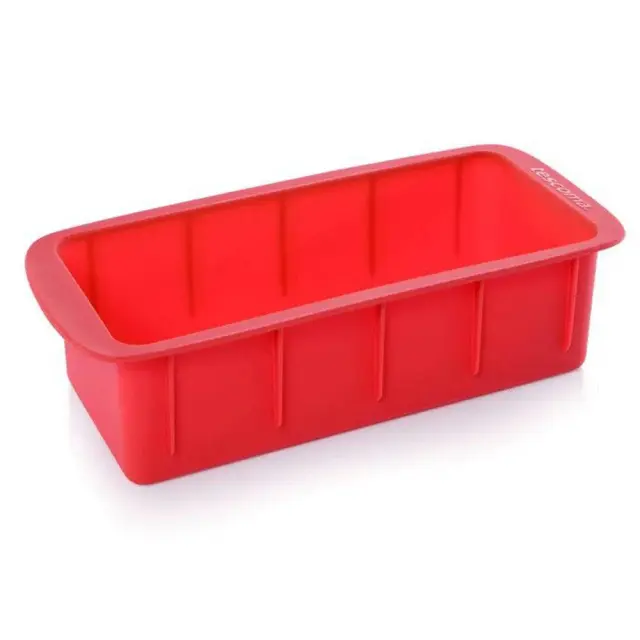 Tescoma Delicia Siliconprime Φόρμα Ψωμιού 26.5x12cm - Red