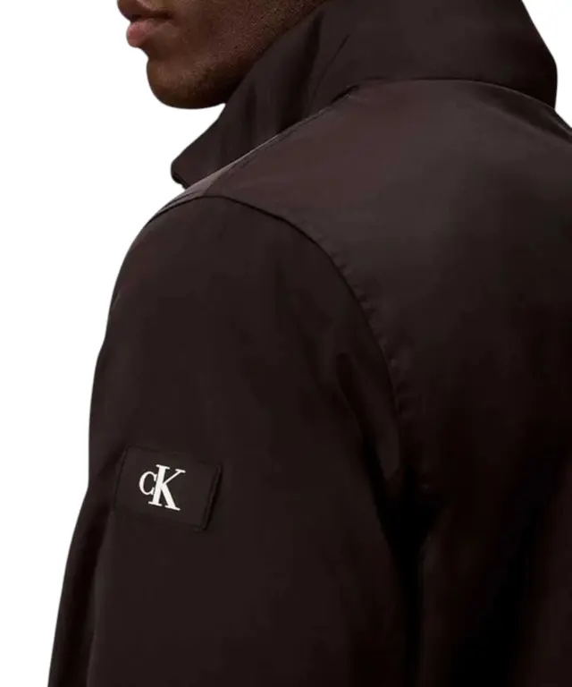Calvin Klein - Ανδρικό Τζάκετ Ls Padded Nylon Harrigton LV04RG500G-UB1 Μαύρο 3